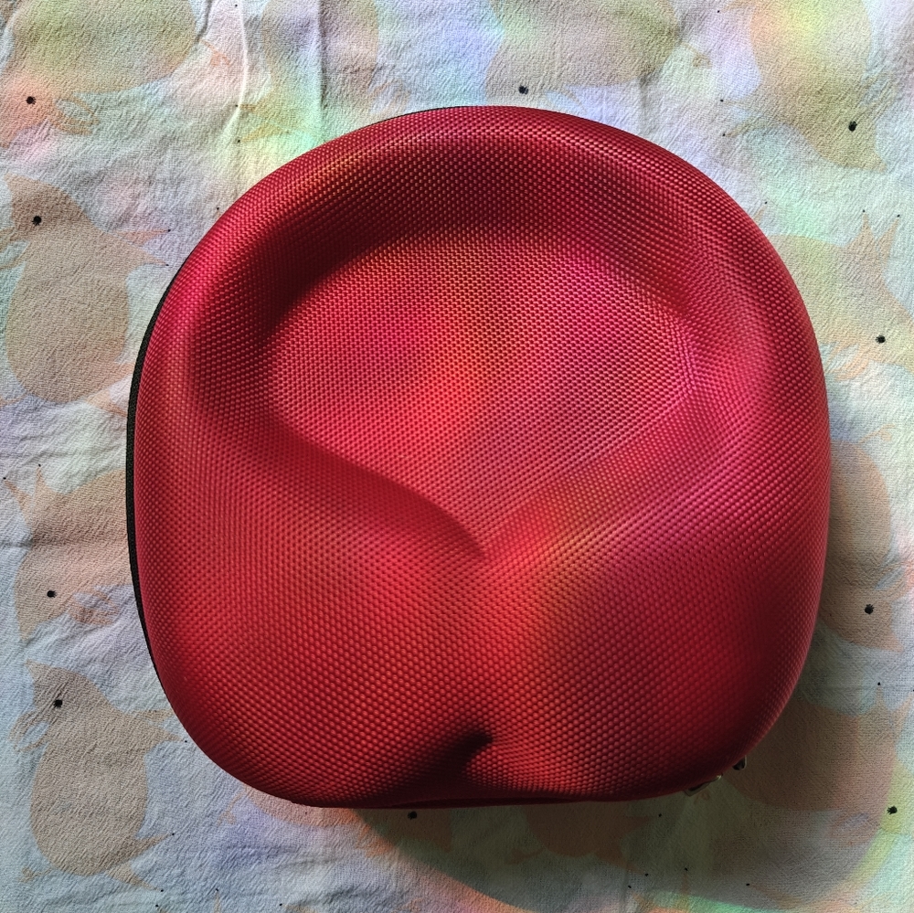 Red Headphone Case